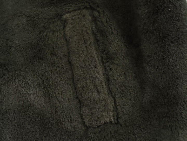 Eco Fur Olive Jacket