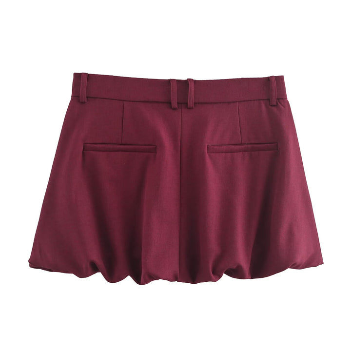 Burgundy Two Piece Loungewear