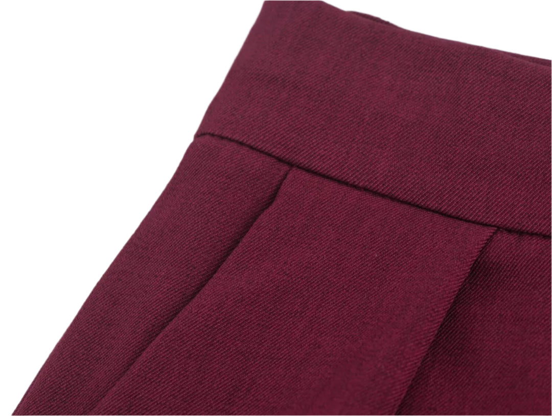 Burgundy Two Piece Loungewear