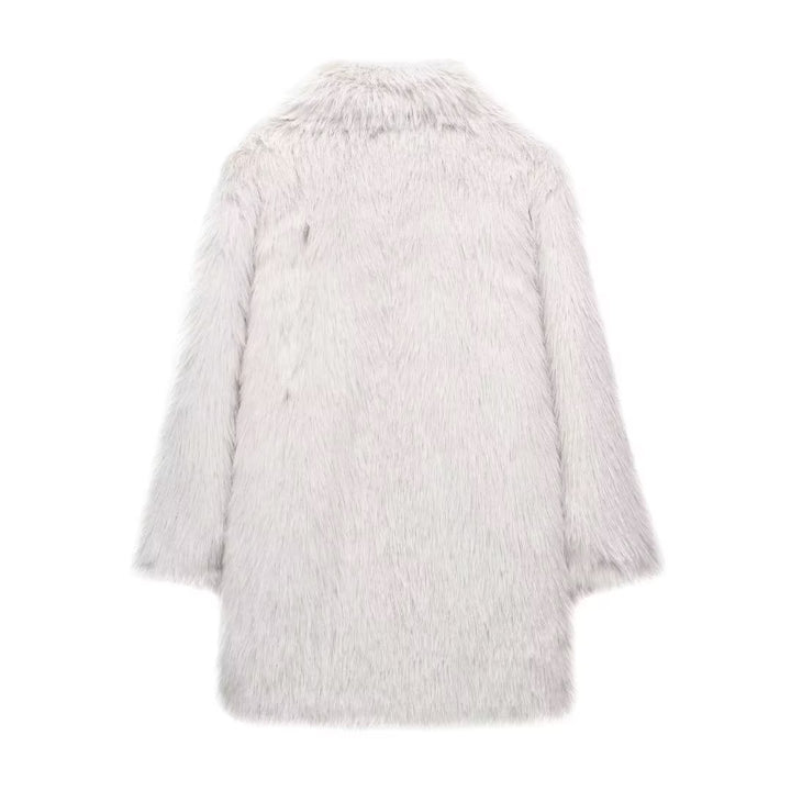 Classic Eco Fur Coat