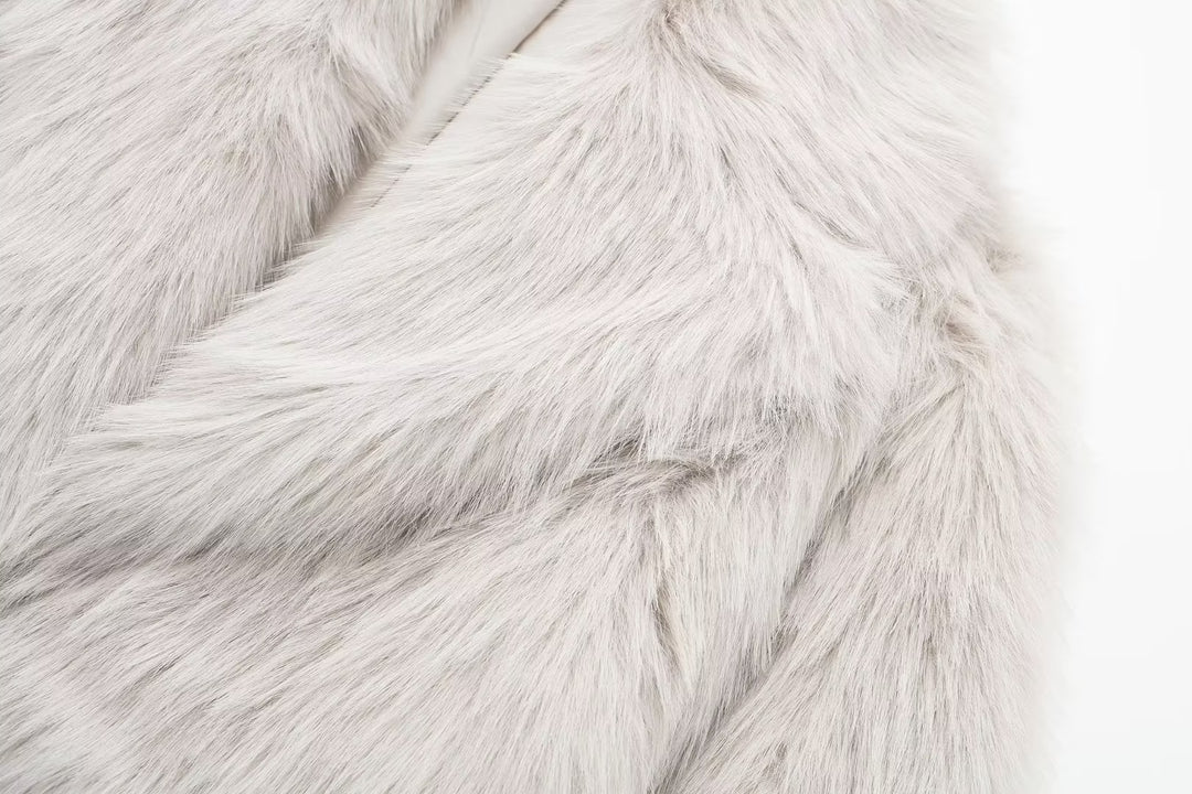 Classic Eco Fur Coat