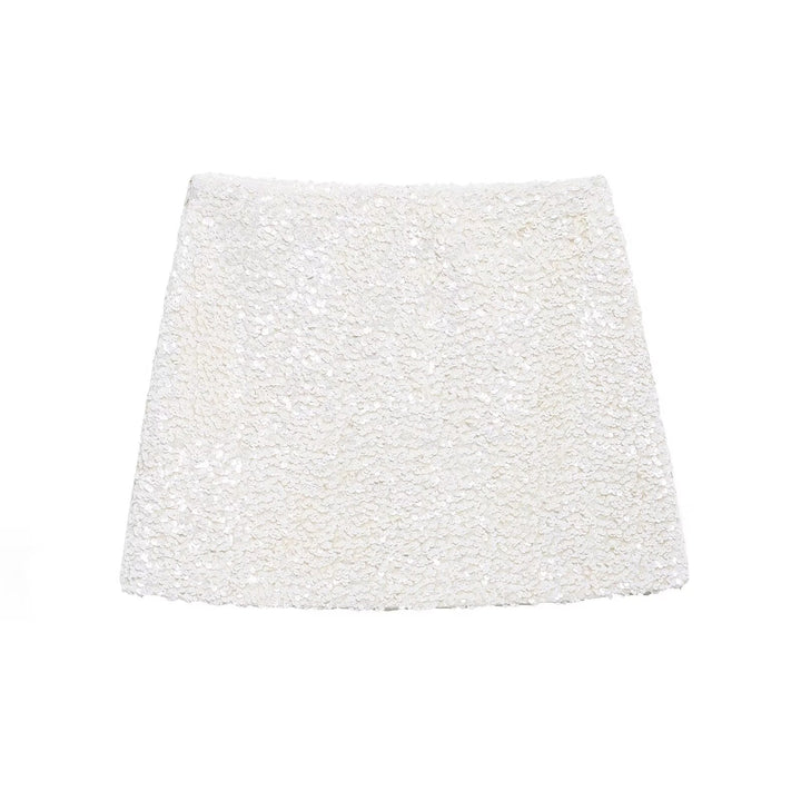 Sequin Mini Skirt