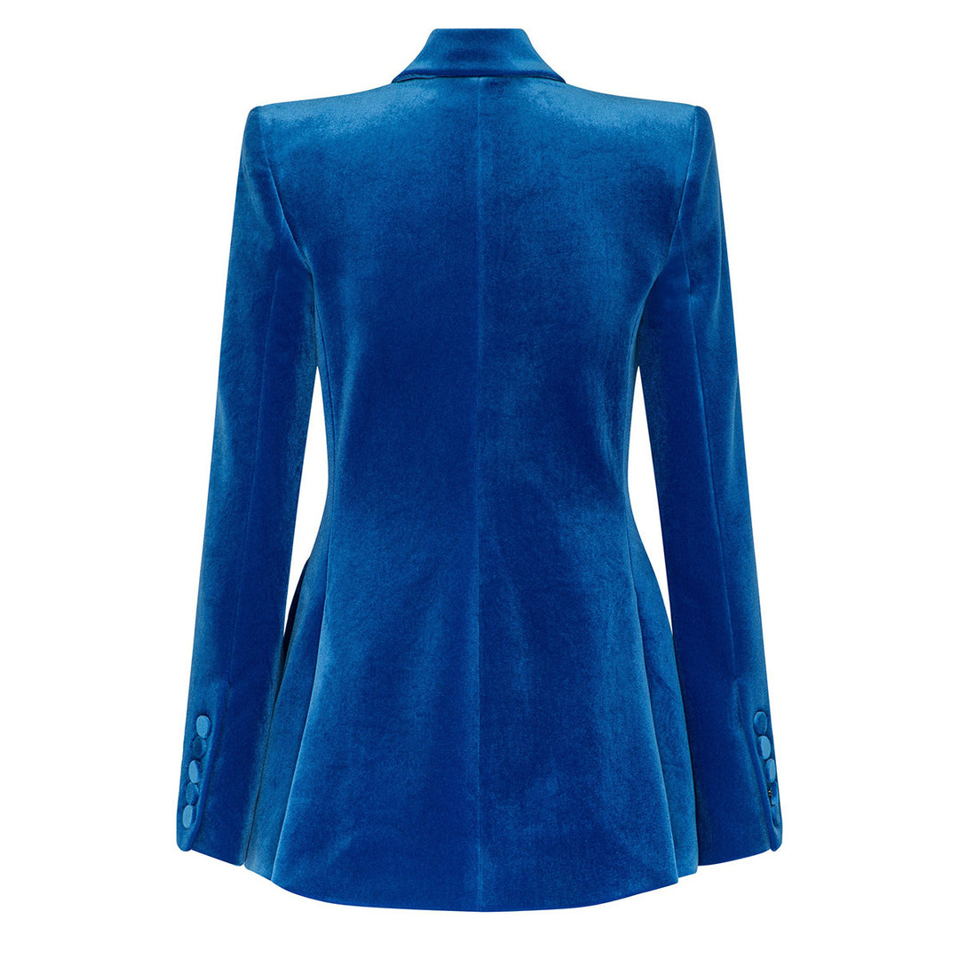 Blue Velvet Blazer