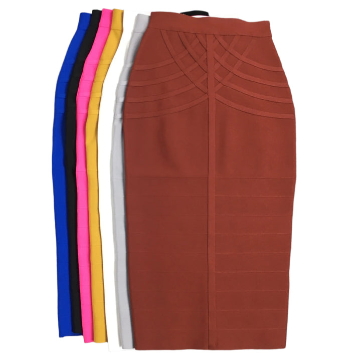 Bandage Midi Skirt