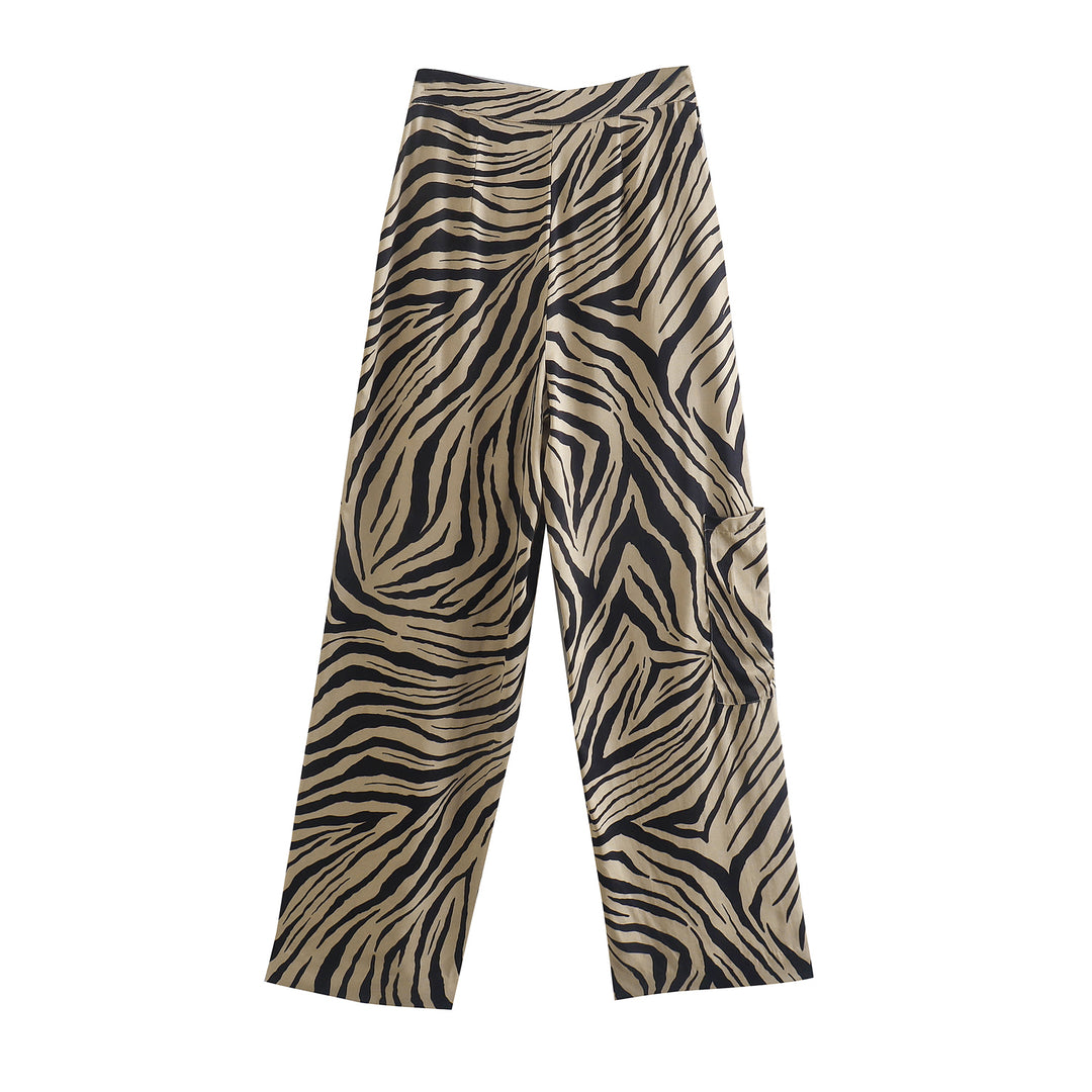 Animal Print Pants