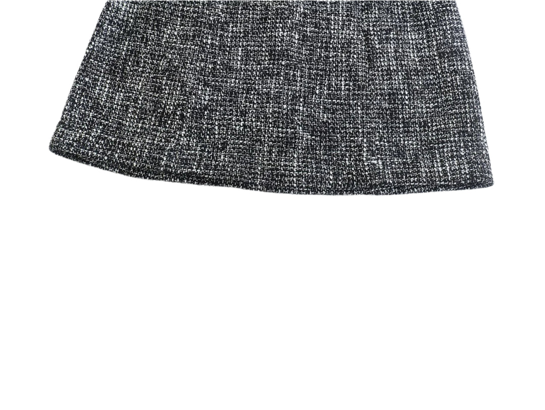 Waist Textured Mini Skirt