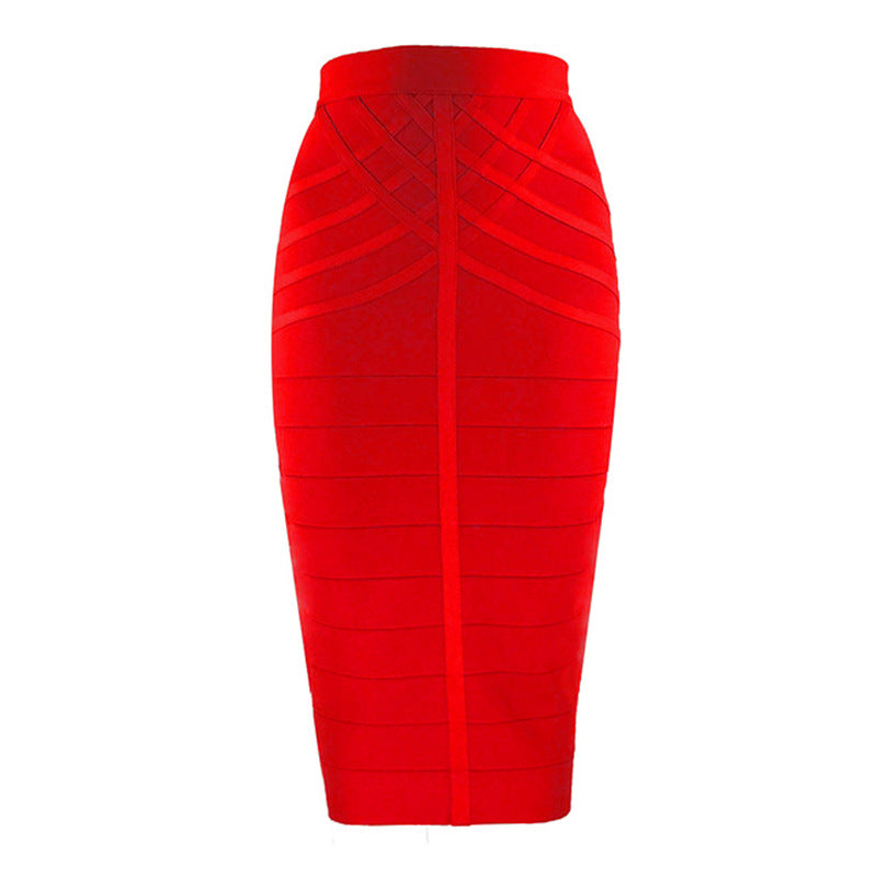 Bandage Midi Skirt