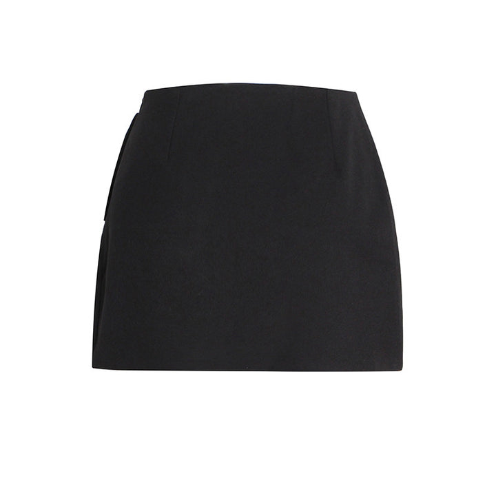 Giant Buckle Mini Skirt